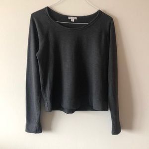 James Perse Cropped Sweater